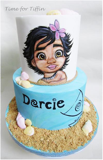 Baby Moana  - Cake by Time for Tiffin 