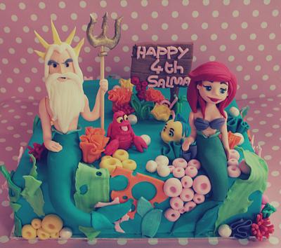 The Little Mermaid - Cake by Rebecca 