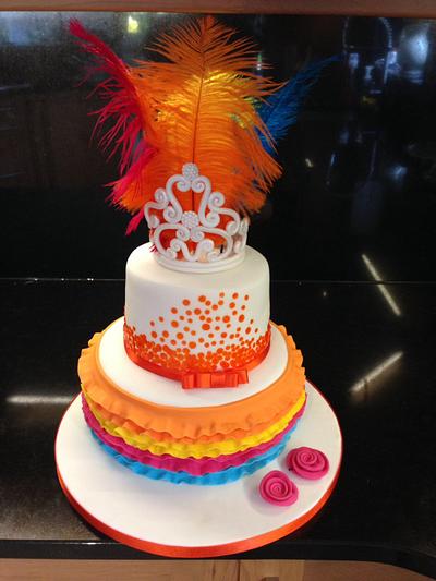 Latino carnival cake - Cake by Oh Crumbs