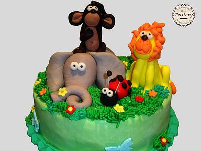 Zoo cake - Cake by Petitery cakes