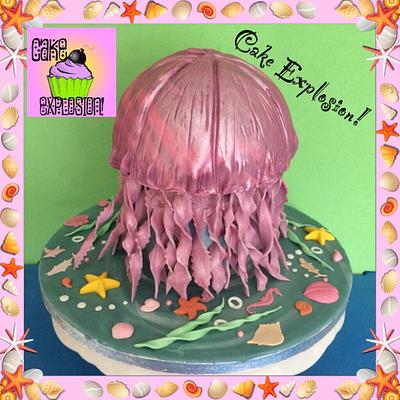 Jellyfish cake - Cake by Cake Explosion!