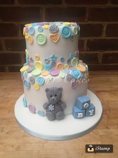 Baby shower cake - Cake by Caggy