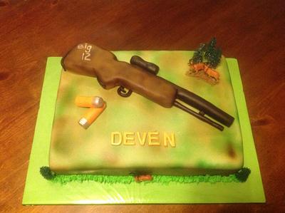 Hunting cake - Cake by Crystal Gail Smith