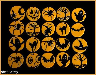 Spooky Silhouettes - Cake by Bliss Pastry