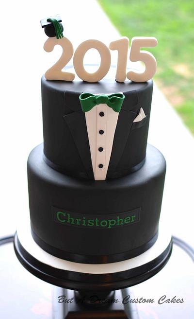 Tuxedo Grad Cake - Cake by Elisabeth Palatiello