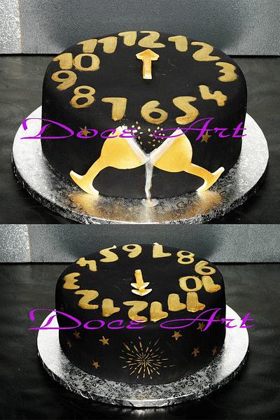 Happy New year - Cake by Magda Martins - Doce Art