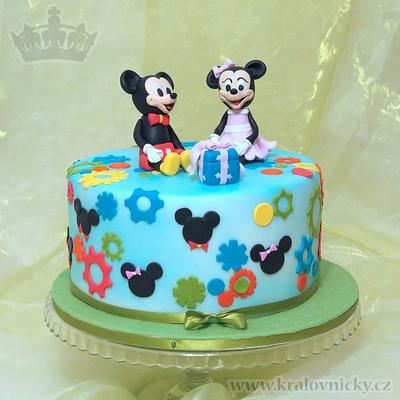 Minnie and Mickey - Cake by Eva Kralova