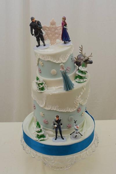 Frozen Cake - Cake by Sugarpixy
