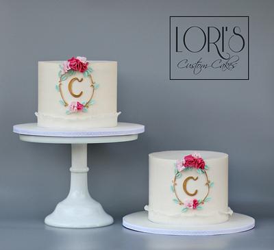 Twinsies!  - Cake by Lori Mahoney (Lori's Custom Cakes) 