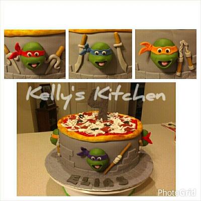 TMNT birthday cake - Cake by Kelly Stevens
