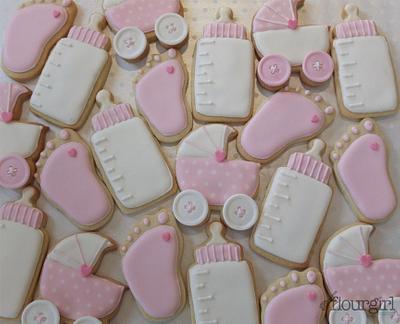 Baby Shower Cookies - Cake by Julie