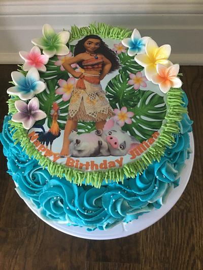 Moana cake - Cake by Pipe Dream Cupcakery