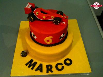 Ferrari F14-T - Cake by Wilma