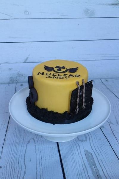 Nuclear races cake - Cake by Ermintrude's cakes
