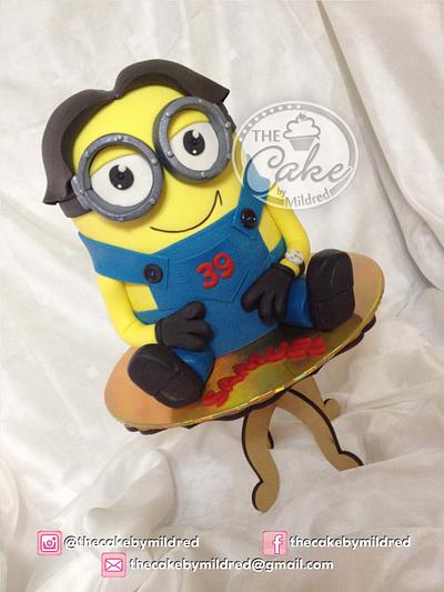 Hairy Minion - Cake by TheCake by Mildred