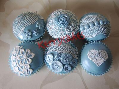 Blue Lace cupcakes  - Cake by kerrycakesnewcastle