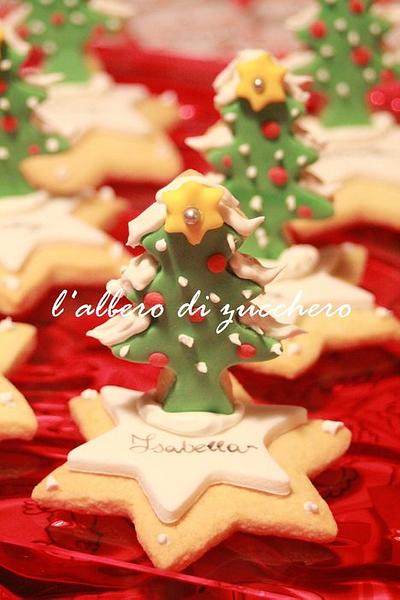 Christmas place holder - Cake by L'albero di zucchero