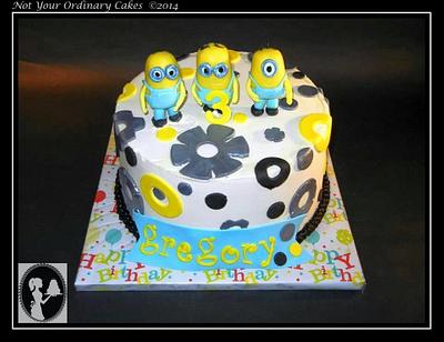 minion friends cake - Cake by Not Your Ordinary Cakes