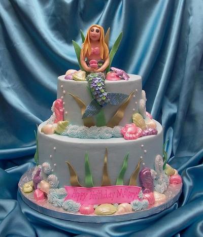 Princess Mermaid - Cake by Stephanie Dill