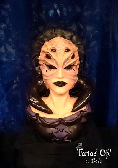 CPC Halloween Collab, Black Widow  - Cake by Rosa Guerra (Tartas Oh by Rosa)
