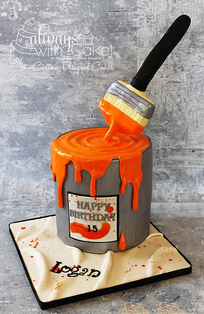 For a Painter - Cake by AlwaysWithCake
