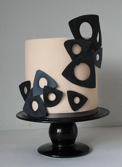 Funky triangles - Cake by Happyhills Cakes