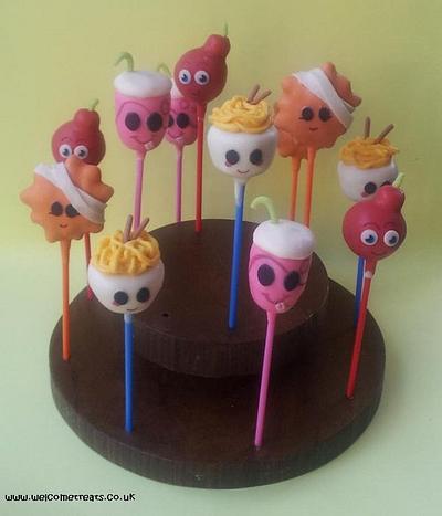Moshi Monsters Cake Pops - Cake by welcometreats