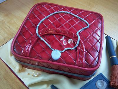 The Red Bag - Cake by Gemma Coupland