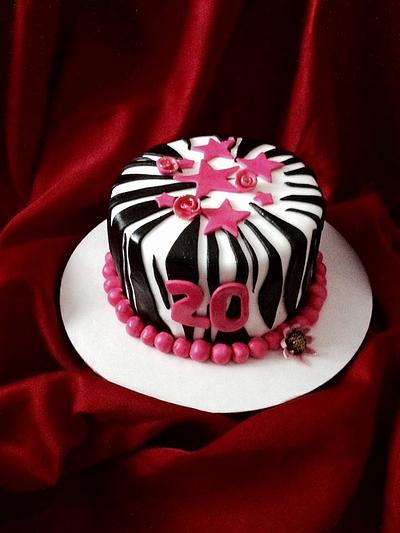 Zebra cake - Cake by Cakes by Biliana