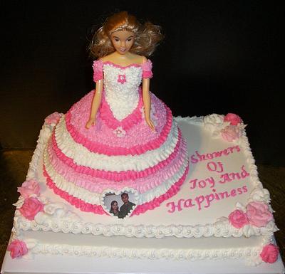Doll Cake - Cake by Tracy's Custom Cakery LLC