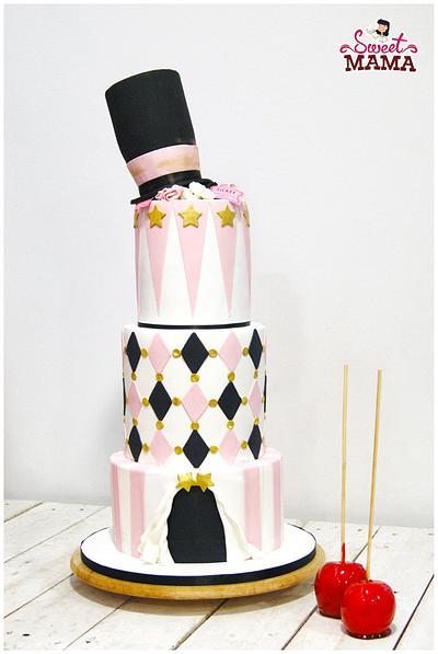 Vintage Circus First Communion Cake - Cake by Soraya Sweetmama