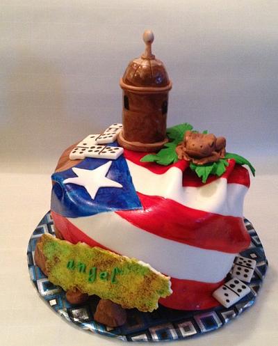 Puerto Rico Birthday Cake  - Cake by Caroline Diaz 