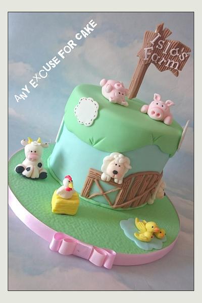 Isla's farm  - Cake by Any Excuse for Cake