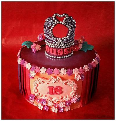 18th birthday cake - Cake by joycehendriks