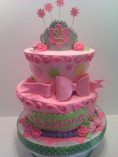 Princess in Pink - Cake by Jody Wilson