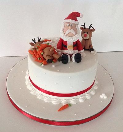 Rudolph have you seen Prancer !!!! - Cake by Lynnsmith
