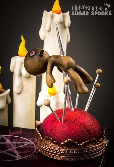 Angry Voodoo Dolls Sugar Spooks Collab - Cake by Crazy Sweets