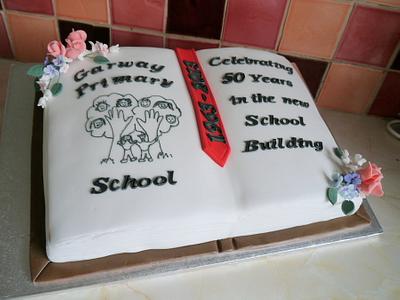 School anniversary  - Cake by Jo