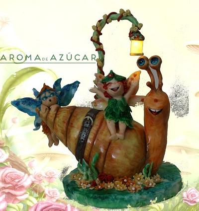 Hadas divertidas Spring Fairy Tale collab - Cake by Aroma de Azúcar