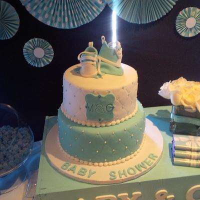 baby shower cake - Cake by Iula Rotella