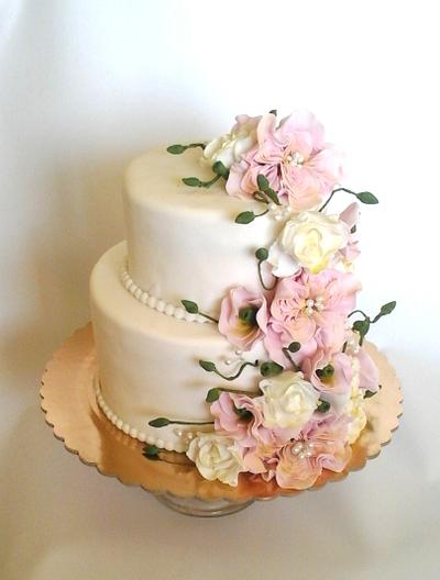 50th Wedding Anniversary  - Cake by Daria