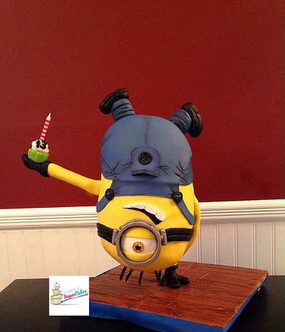 Minion doing a handstand  - Cake by Mojo3799