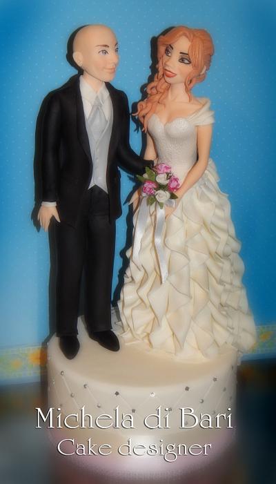 Topper wedding ♥ - Cake by Michela di Bari