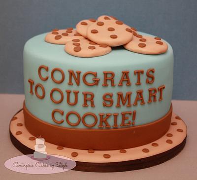 Smart Cookie - Cake by Centerpiece Cakes By Steph