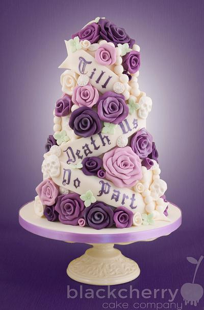 Purple and Pink - Cake by Little Cherry