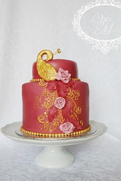 Firebird cake - Cake by Art Cakes Prague