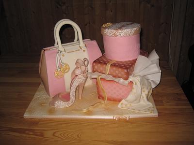 3D Fashion cake Michael Kors - Cake by Eliska