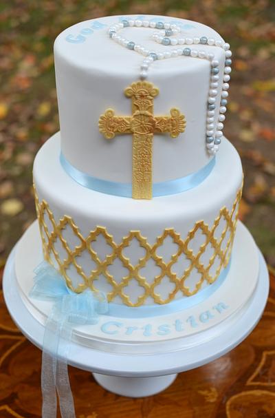 Cristening Cake - Cake by Elisabeth Palatiello