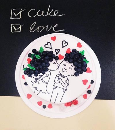 It's love! - Cake by Mare