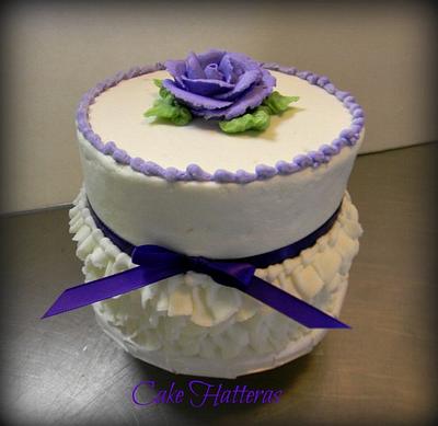 Purple, cuz it's my favorite! - Cake by Donna Tokazowski- Cake Hatteras, Martinsburg WV